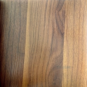 Warm dark brown naturally elegant walnut grain to dinner table 6045-02