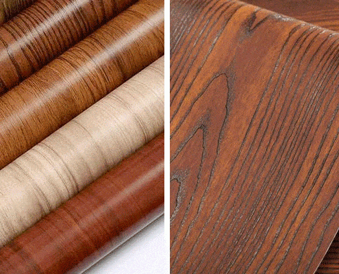 Pvc-wood-grain-film