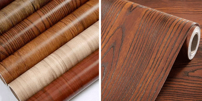 Pvc-wood-grain-film